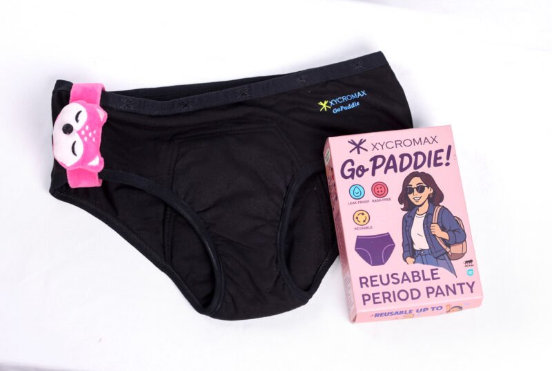 Go Paddie reusable period panty eco-friendly packaging